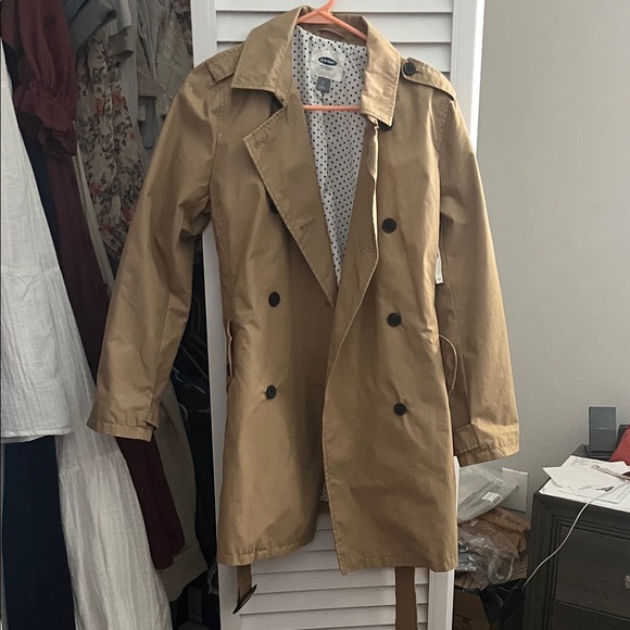 Old Navy Women's Tan Trench Coat - Picture 1 of 1